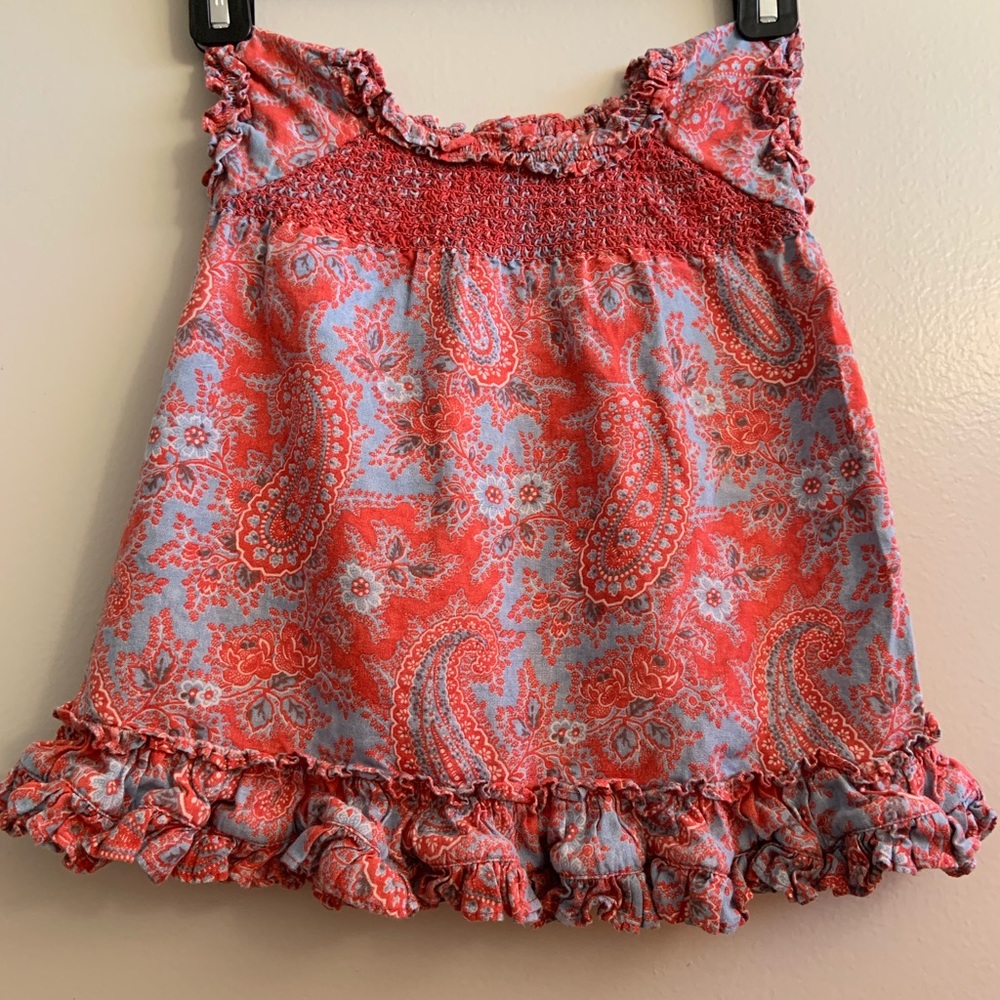 Linen Ralph Lauren Paisley 2 Piece set 9 months
